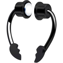 Load image into Gallery viewer, Broken Heart Magnetic Septum Ring Horseshoe Non-Pierced Fake Nose Ring
