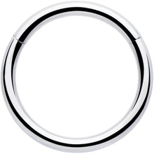 Load image into Gallery viewer, 16G 9mm 316L Surgical Steel Precision Hinged Segment Hoop