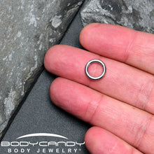Load image into Gallery viewer, 12G 5/16 316L Surgical Steel Precision Hinged Segment Hoop