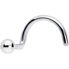 Load image into Gallery viewer, 20G 1/4 ASTM F-136 Titanium Left Side Ball End Nose Screw