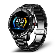 将图片加载到图库查看器,New Smart Watch For Men With IP67 Waterproof Protecion and Heart Rate Fitness Tracker Pedometer For Android and IOS sistems Steel Band Sports Men Smart Watch