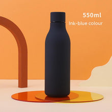 将图片加载到图库查看器,Original Stainless Steel Thermal Tea Cup Coffee Thermos Water Bottle Keeps Cold And Heat Outdoor Sport Vacuum Flask Eco Friendly Recycled Water Bottle Plastic Bottles Leakproof Reusable and BPA Free