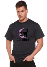 Load image into Gallery viewer, October Vibes Men's Bamboo Viscose/Organic Cotton Short Sleeve Graphic T-Shirt