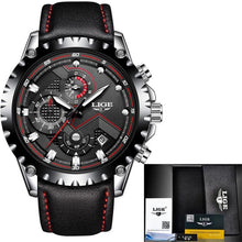 Load image into Gallery viewer, Business Elegant Men's Watch With Chronometers Day View Fluorescent Hands Excellent Look Unique Design Perfect Gift For Your Man