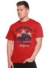 Load image into Gallery viewer, Surfing Adventure Spun Bamboo® Men's Bamboo Viscose/Organic Cotton Short Sleeve Graphic T-Shirt