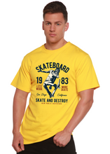 Load image into Gallery viewer, Skateboard 1983 Men's Bamboo Viscose/Organic Cotton Short Sleeve Graphic T-Shirt