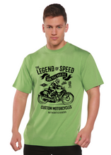 Load image into Gallery viewer, The Legend of Speed Spun Bamboo® Men's Bamboo Viscose/Organic Cotton Short Sleeve Graphic T-Shirt