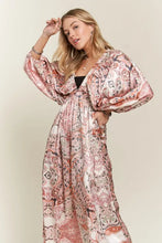 将图片加载到图库查看器,Printed V-Neck Batwing Sleeve Summer Dress For Women – Vibrant Print, Chic & Relaxed, Flattering, Effortlessly Stylish