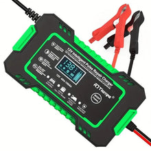 Load image into Gallery viewer, 12V Intelligent Pulse Repair Smart Battery Charger with LCD Display