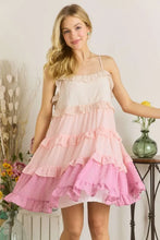 Load image into Gallery viewer, New Swiss Dot Ruffled Tiered Mini Dress For Summer – Feminine, Fluttering, Charming, Playful, Chic & Stylish