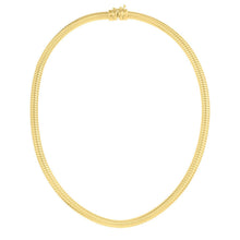 Load image into Gallery viewer, 14k Yellow Gold Tubogas Necklace (5.00 mm)