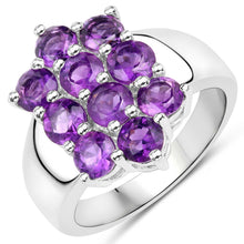 Load image into Gallery viewer, 6.80 Carat Genuine Amethyst .925 Sterling Silver 3 Piece Jewelry Set (Ring, Earrings, and Pendant w/ Chain)