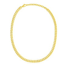 Load image into Gallery viewer, 14k Yellow Gold Cuban Chain Choker Necklace