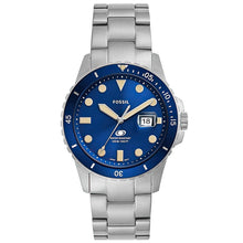 将图片加载到图库查看器,Fossil Men's Blue Dive