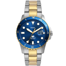 将图片加载到图库查看器,Fossil Men's Blue Dive
