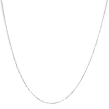 Load image into Gallery viewer, Unisex Solid 14K Yellow Gold 1.5mm Paperclip Chain Necklace - 18 Inches