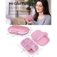 Load image into Gallery viewer, 8 Compartments Travel Pill Organizer