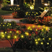 Load image into Gallery viewer, 8 LED Solar Firefly Hanging Solar Lights