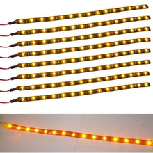 将图片加载到图库查看器,8-Piece: Flexible Waterproof LED Strip Light for Car