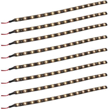 将图片加载到图库查看器,8-Piece: Flexible Waterproof LED Strip Light for Car