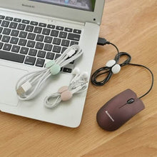 将图片加载到图库查看器,8-Piece: Portable Reusable Cable Clips Organizer
