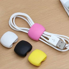 将图片加载到图库查看器,8-Piece: Portable Reusable Cable Clips Organizer