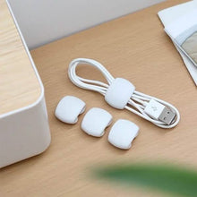 将图片加载到图库查看器,8-Piece: Portable Reusable Cable Clips Organizer