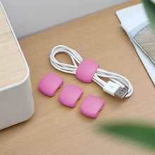 将图片加载到图库查看器,8-Piece: Portable Reusable Cable Clips Organizer