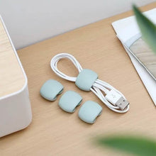 将图片加载到图库查看器,8-Piece: Portable Reusable Cable Clips Organizer