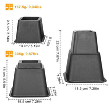 将图片加载到图库查看器,8-Pieces: Furniture Risers