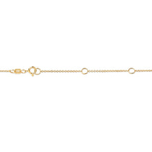 将图片加载到图库查看器,10K Yellow Gold 1/3 Carat Round Brilliant-Cut Diamond Modern Bezel-Set Solitaire 16"-18" Pendant Necklace (H-I Color, SI2-I1 Clarity)
