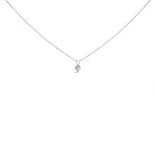 将图片加载到图库查看器,14K White Gold 1/5 Cttw 3-Prong Set Heart Shaped Solitaire Lab Grown Diamond 18" Pendant Necklace (F-G Color, VS2-SI1 Clarity)