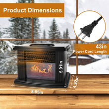 将图片加载到图库查看器,800W Artificial Flame Stove Electric Fireplace Heater