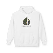 Load image into Gallery viewer, Fleece Hoodie - Honor & Sacrifice Design - Unisex