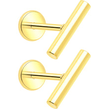 Load image into Gallery viewer, 316L Surgical Steel Straight Barbell Flat Back Stud Earrings - 1 Pair