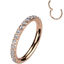 将图片加载到图库查看器,Micro Gem Titanium Hinged Nose Hoop