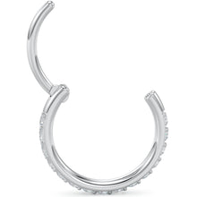 将图片加载到图库查看器,Micro Gem Titanium Hinged Nose Hoop
