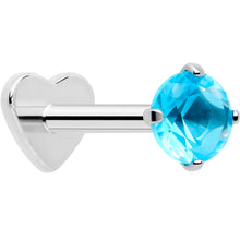 将图片加载到图库查看器,18G 5/16 CZ Implant Grade Titanium Reversible Threadless Flatback
