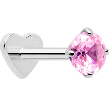 将图片加载到图库查看器,18G 5/16 CZ Implant Grade Titanium Reversible Threadless Flatback