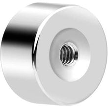 Load image into Gallery viewer, Flat Back Earring Back - Screw On 20G Stainless Steel 4 Pack