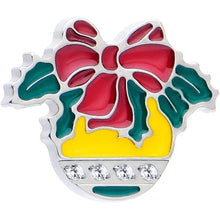 将图片加载到图库查看器,Christmas Flat Back Earring - Holiday Ornament