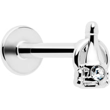 Load image into Gallery viewer, 16G 5/16 Clear Gem Champagne Dreams Labret Monroe Tragus