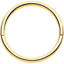 将图片加载到图库查看器,20G Implant Grade Titanium Half Closure Hinged Segment Ring