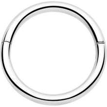 将图片加载到图库查看器,20G Implant Grade Titanium Half Closure Hinged Segment Ring