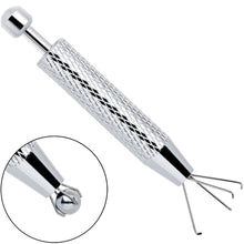 将图片加载到图库查看器,Silver Piercing Ball Grabber Tool 2.48 Inch Length