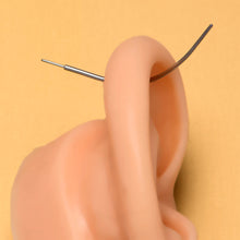 将图片加载到图库查看器,Stainless Steel Curved Insertion Tool, Threadless Insertion Pin Taper
