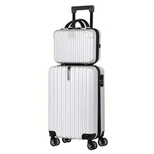 Load image into Gallery viewer, 2-Piece Spinner Luggage Set – 20” Carry-On & 14” Crossbody Handbag