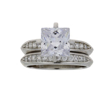 将图片加载到图库查看器,Cubic Zirconium CZ SS Bridal Sterling Silver