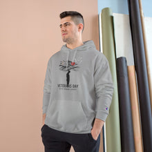 Load image into Gallery viewer, Veterans Day Champion Hoodie, Cozy Hoodie, Gift for Veterans, Memorial Day Apparel, Support Our Troops