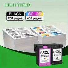 Load image into Gallery viewer, HP 65 / 65XL Black and Color Ink Cartridges